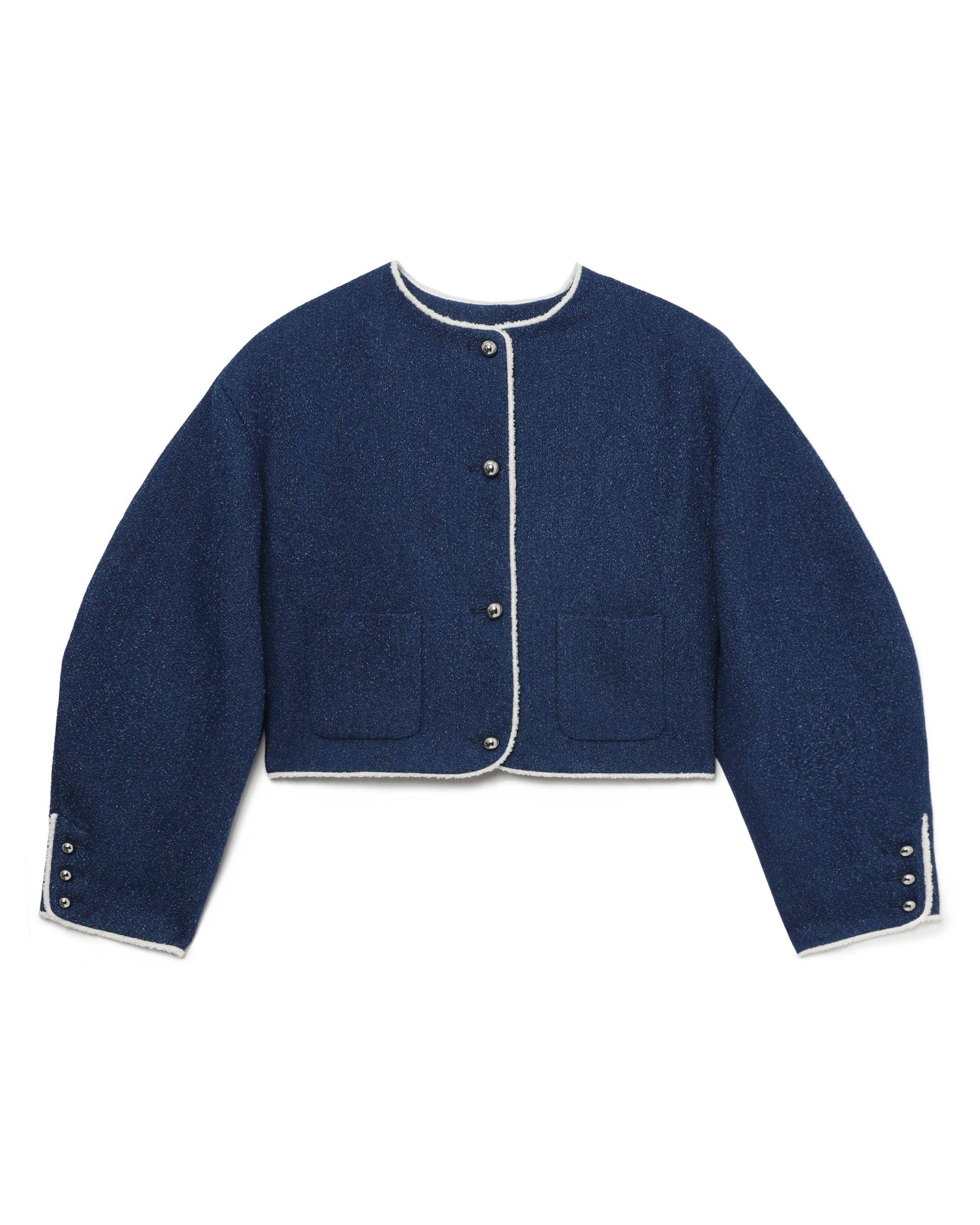 Contrast-trim jacket by MSGM
