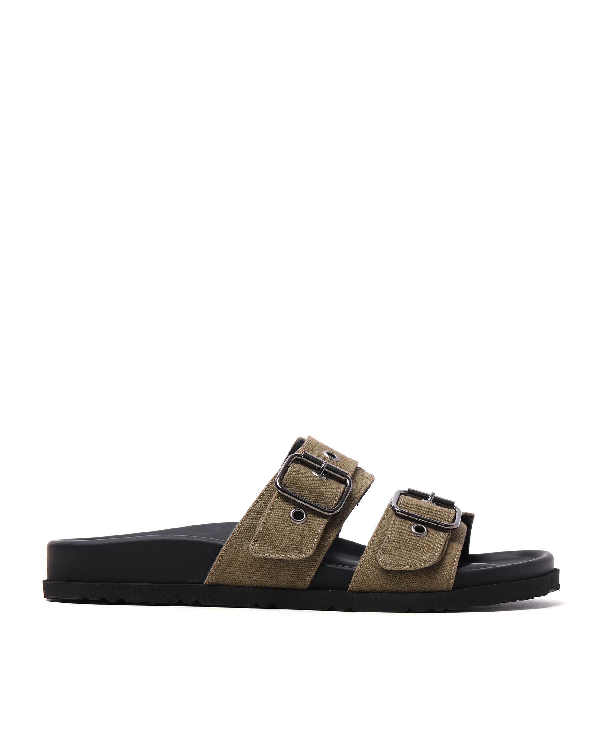 Double buckle slippers by MSGM