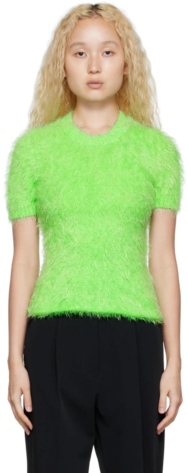 Green Maglia Sweater by MSGM