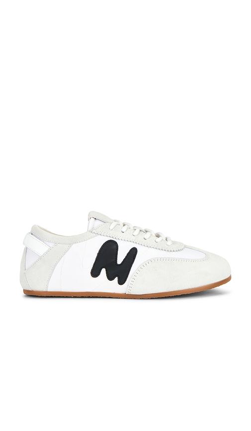 MSGM New Retro Super Light Sneaker in White by MSGM