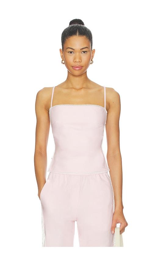 MSGM Sleeveless Top in Pink by MSGM