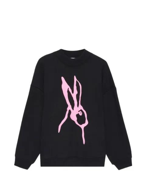 Sketched Bunny print sweatshirt by MSGM