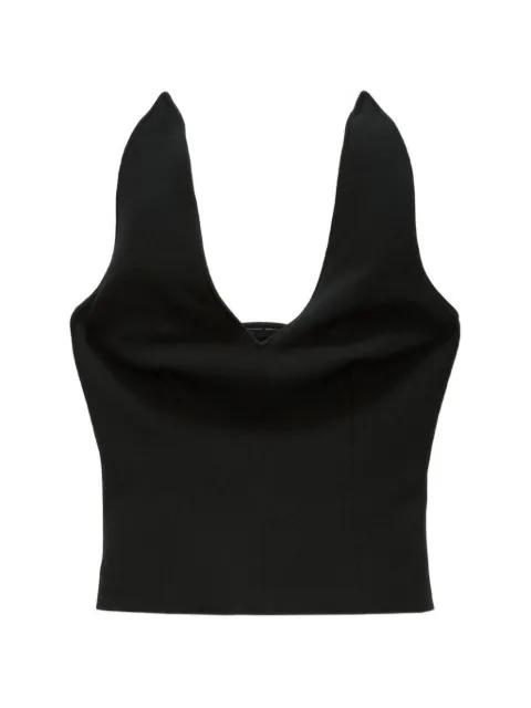 V-neck top by MSGM