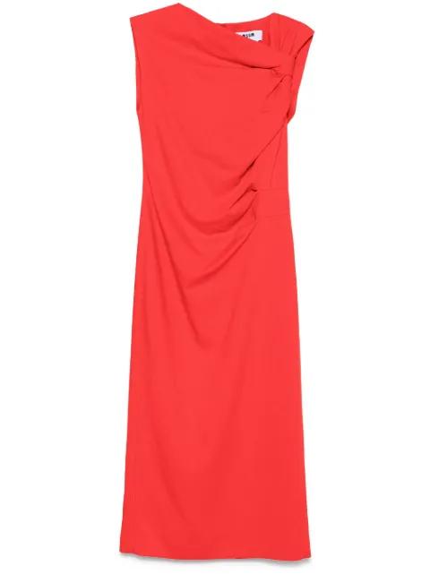 asymmetric midi dress by MSGM