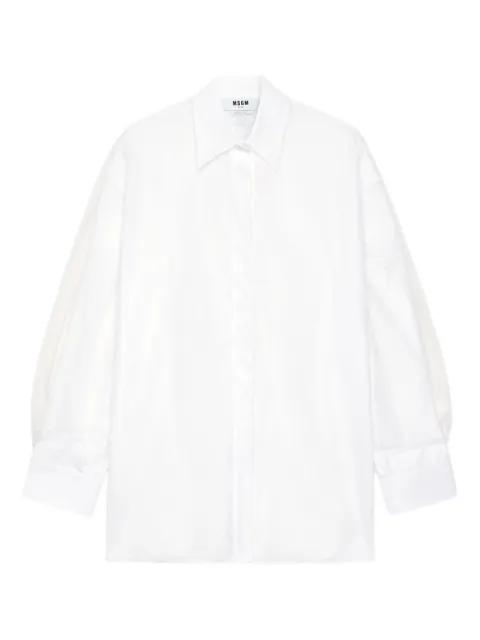 balloon-sleeve shirt by MSGM