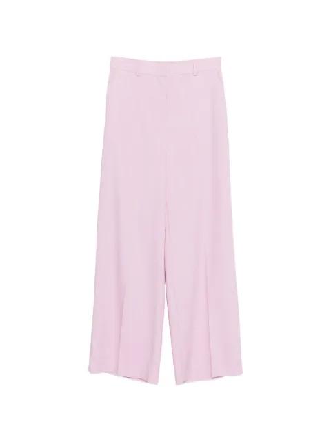 belt-loop palazzo pants by MSGM