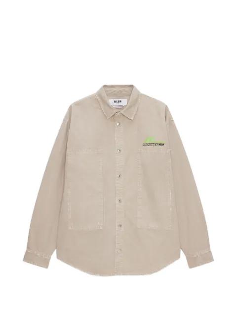 buttoned pocket shirt by MSGM