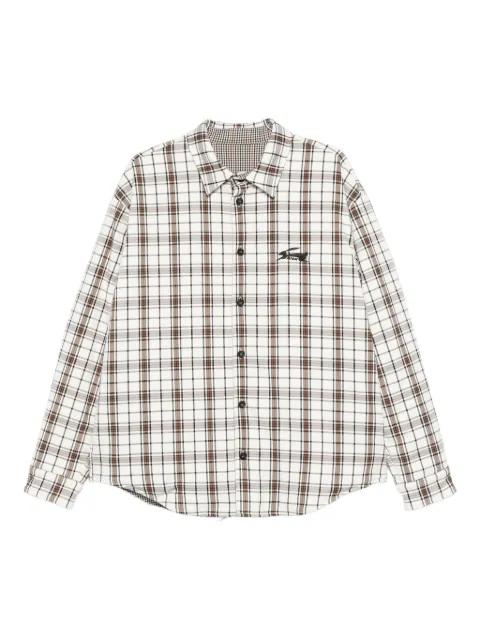 checked shirt jacket by MSGM