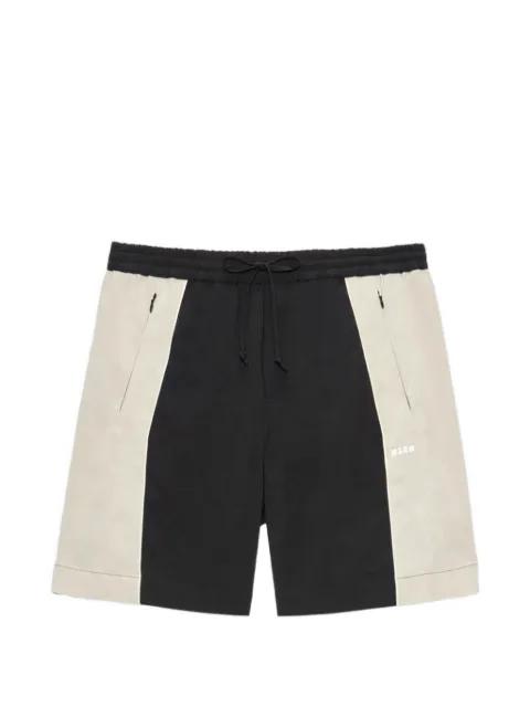 colour-block drawstring deck shorts by MSGM