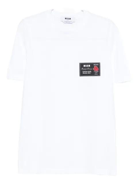 cotton T-shirt by MSGM