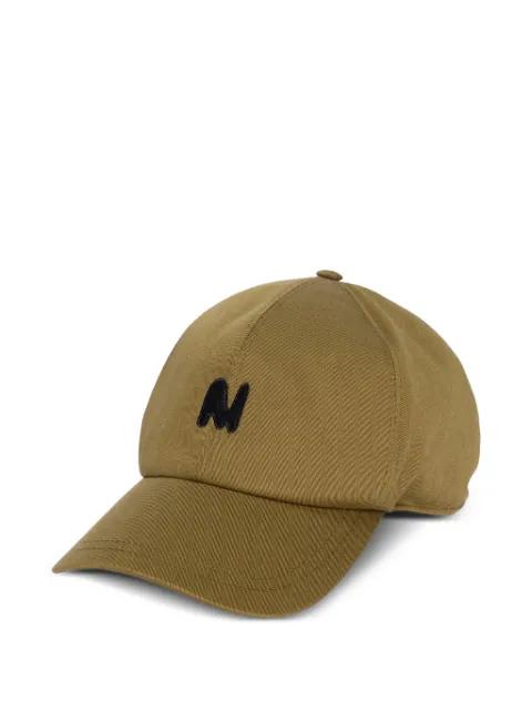 detail-embroidery baseball cap by MSGM