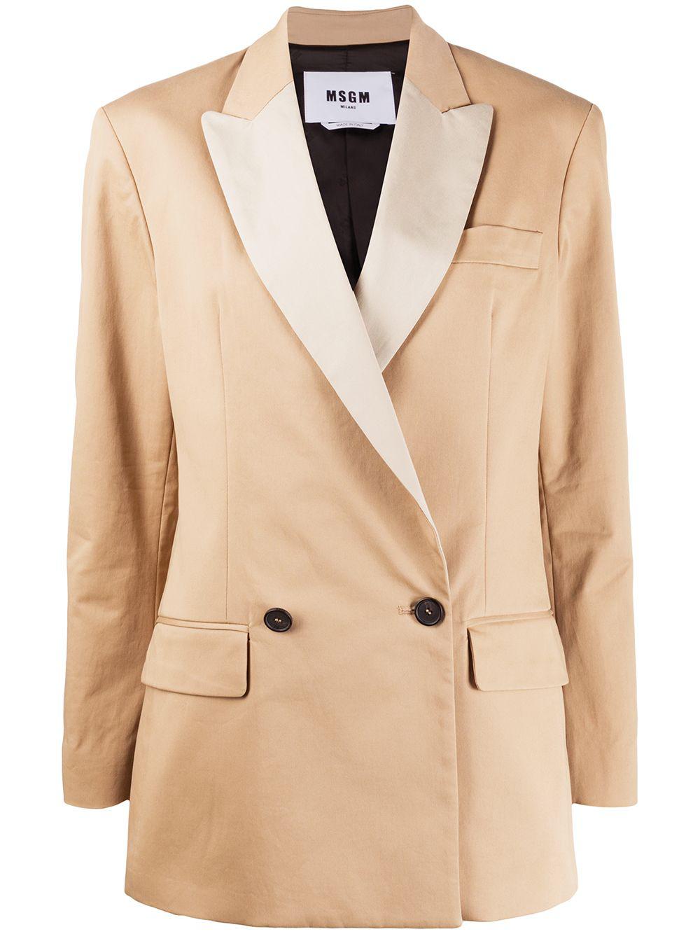 double-breasted blazer by MSGM