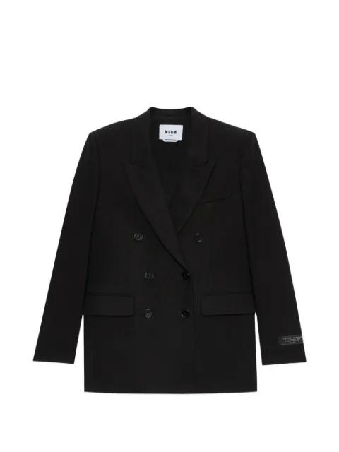 double-breasted blazer by MSGM
