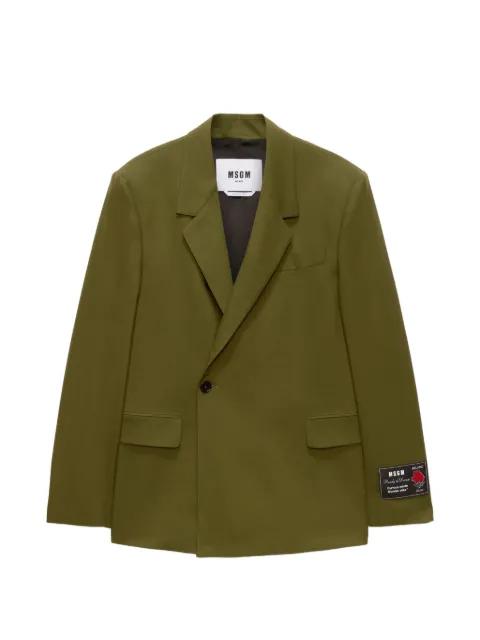 double-breasted blazer by MSGM