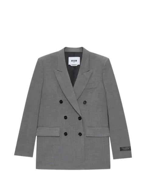 double-breasted blazer by MSGM