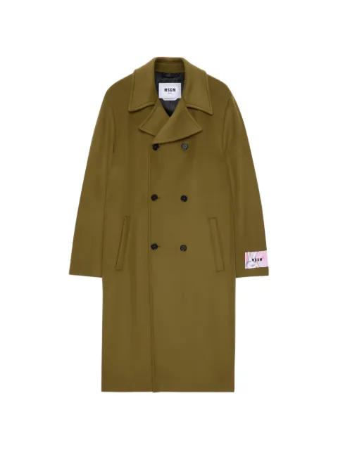 double-breasted coat by MSGM