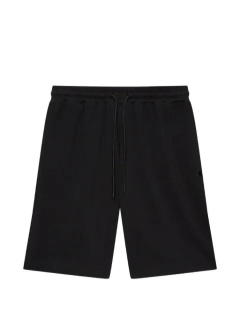 drawstring logo-detail shorts by MSGM
