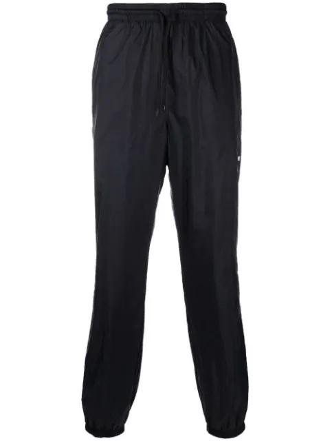 drawstring logo track pants by MSGM