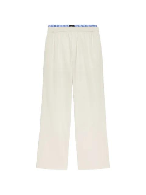 elasticated track pants by MSGM