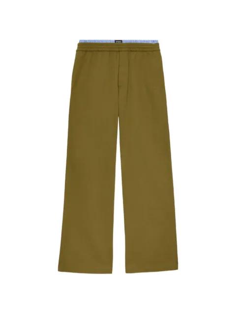 elasticated track pants by MSGM