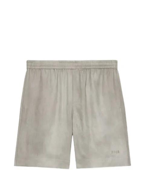 elasticated track shorts by MSGM
