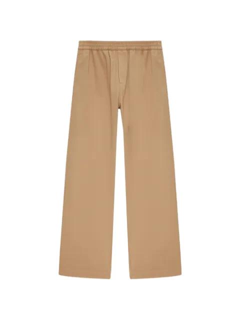 elasticated-waist trousers by MSGM