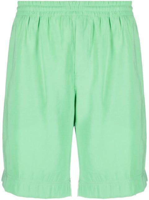 elasticated-waistband shorts by MSGM