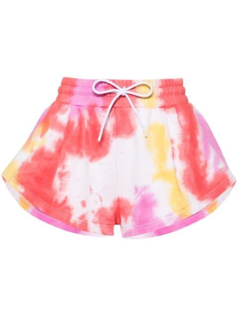 embroidered-logo shorts by MSGM