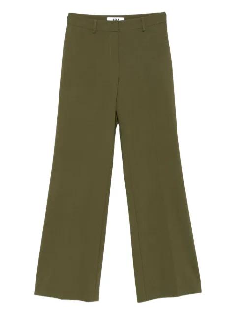 flared trousers by MSGM