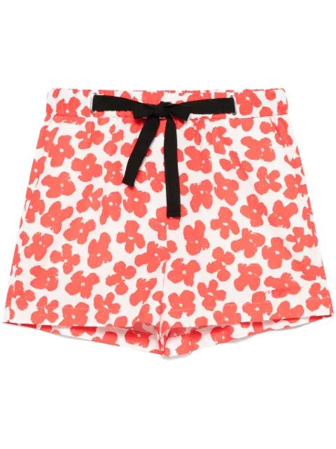 floral-print shorts by MSGM