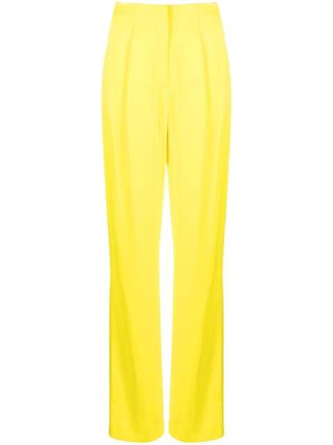 full-length straight-leg trousers by MSGM
