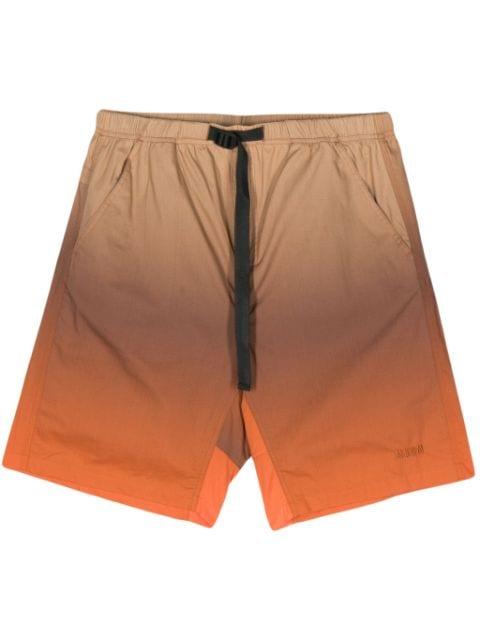gradient-effect bermuda shorts by MSGM