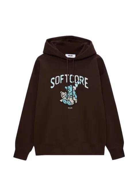 graphic hoodie by MSGM