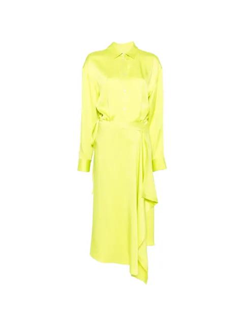 green midi-dress by MSGM