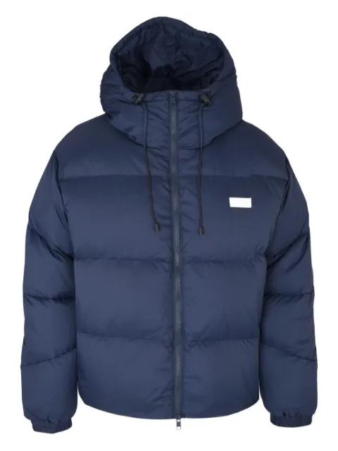 hoodied down jacket by MSGM