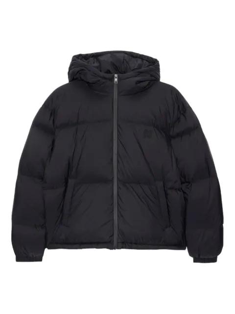 hoodied puffer coat by MSGM