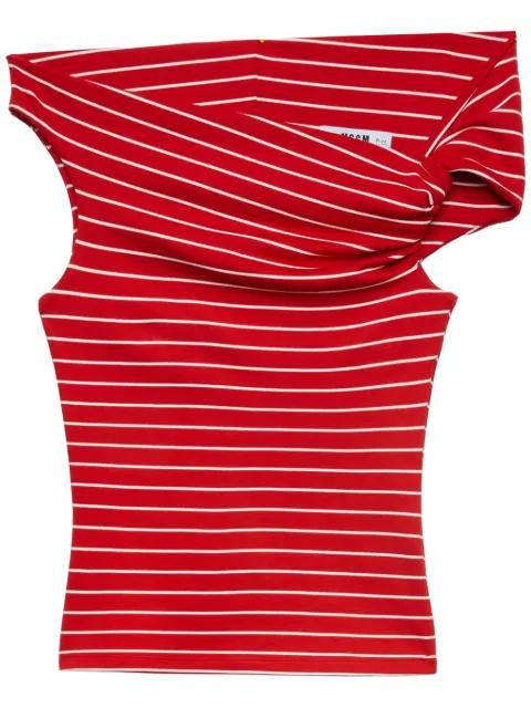 knot-detail top by MSGM