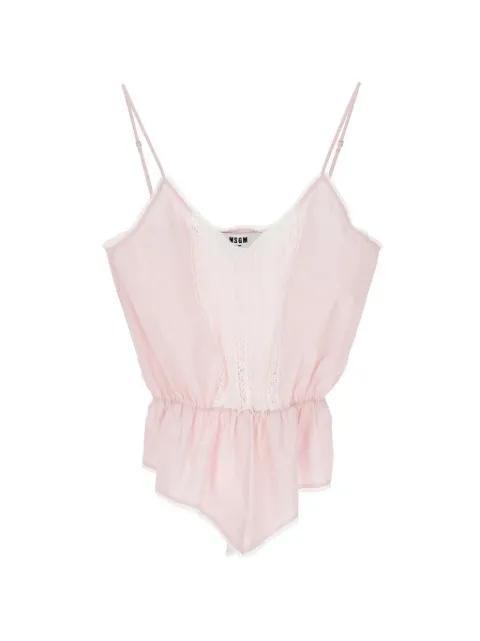 lace camisole top by MSGM