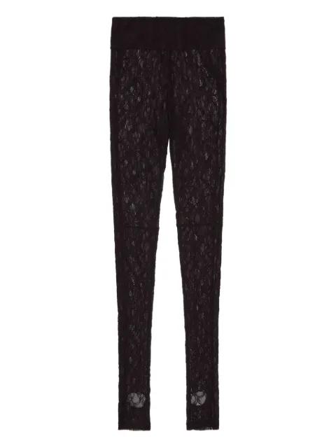 lace leggings by MSGM