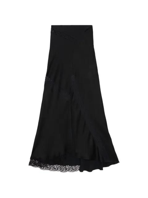 lace panel maxi skirt by MSGM