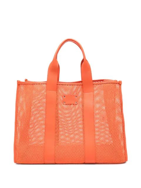 large logo-detail tote bag by MSGM