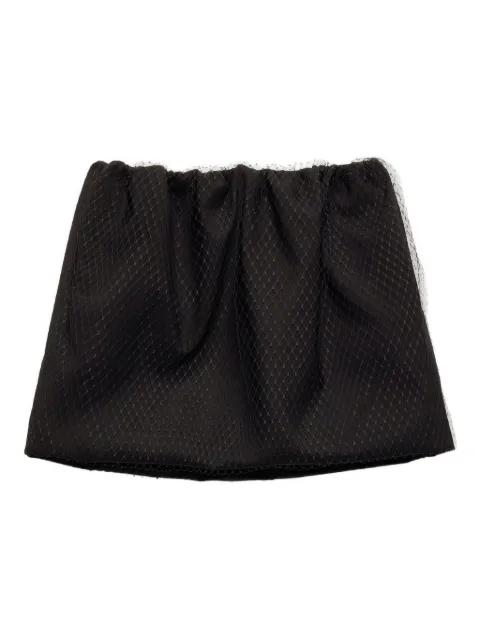 layered mini skirt by MSGM