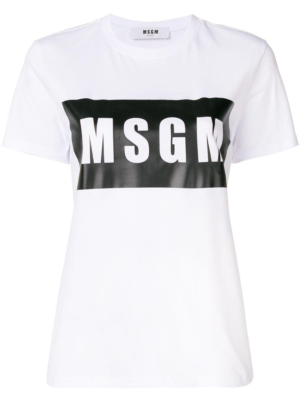 logo T-shirt by MSGM