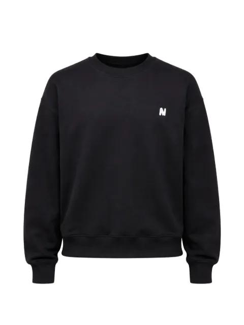 logo crew neck sweater by MSGM