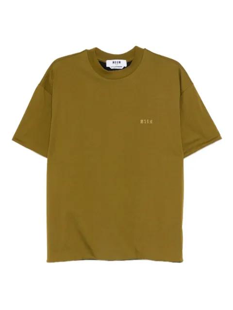 logo-detail T-shirt by MSGM