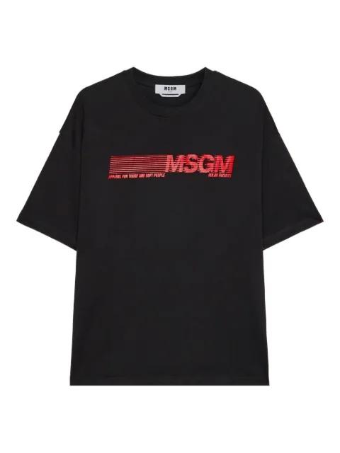 logo-detail T-shirt by MSGM