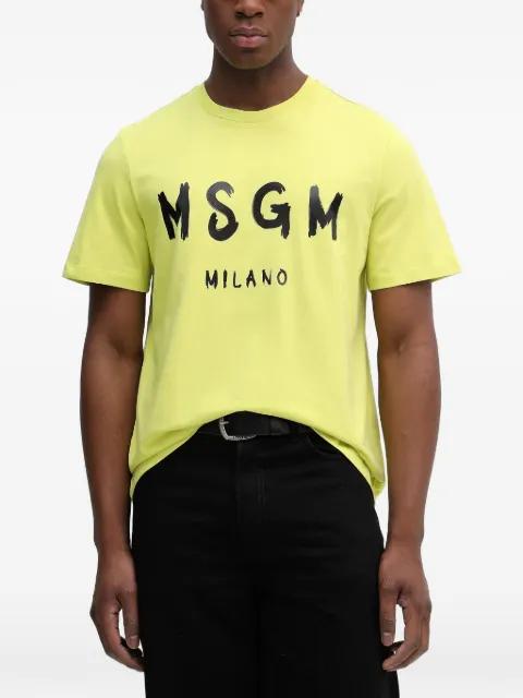logo-detail T-shirt by MSGM