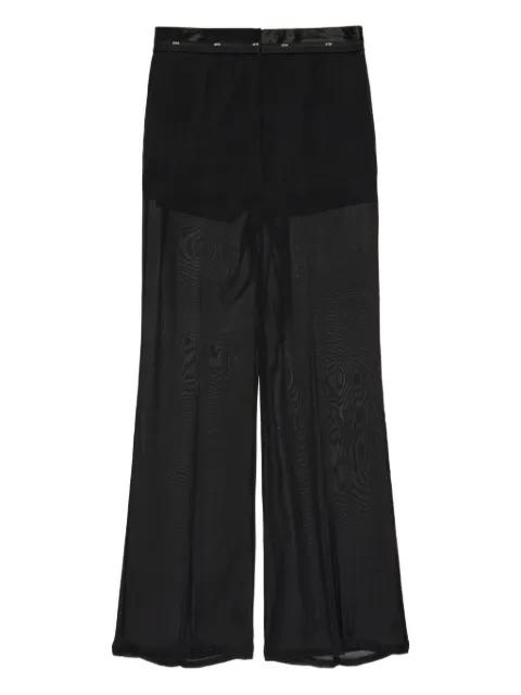 logo-detail trousers by MSGM