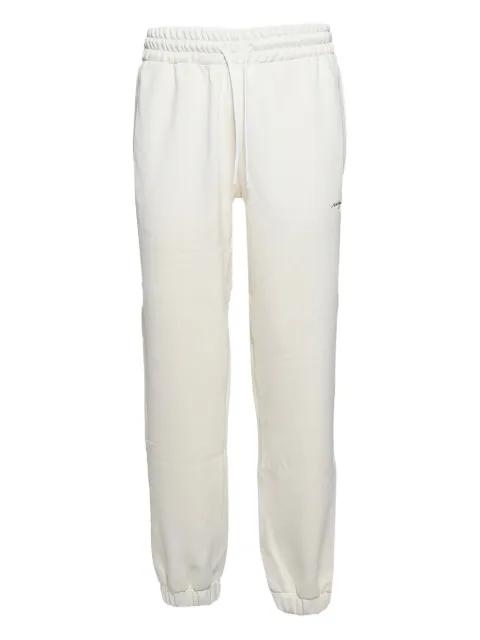 logo-embroidered track pants by MSGM