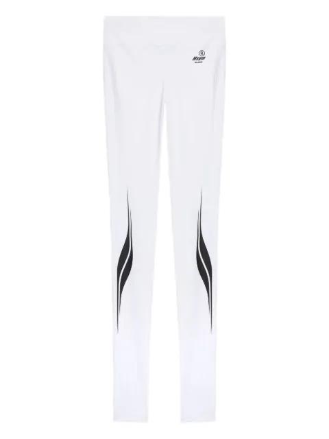 logo graphic leggings by MSGM
